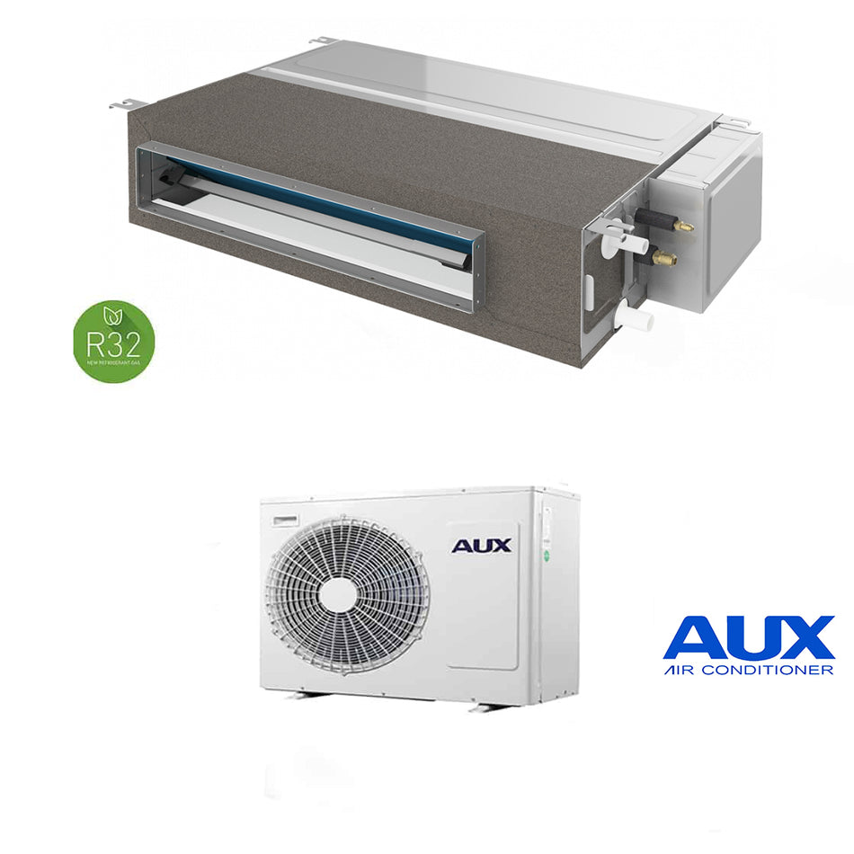 CLIMATISEUR GAINABLE MONO SPLIT 36000 DC INVERTER AUX A++A+ R-32 WI FI READY MOYENNE HAUTE PRESSION 160Pa