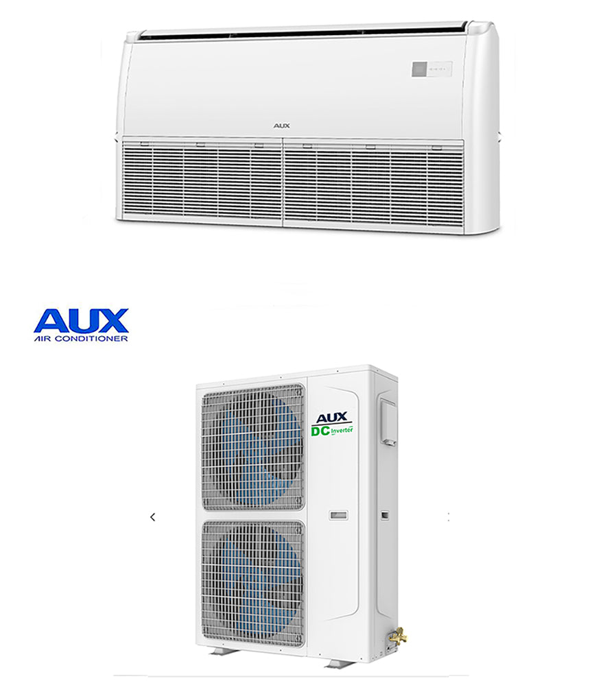 CLIMATISEUR PLAFOND 48000 DC INVERTER AUX GAZ R32 A++A+ TRIPHASÉ